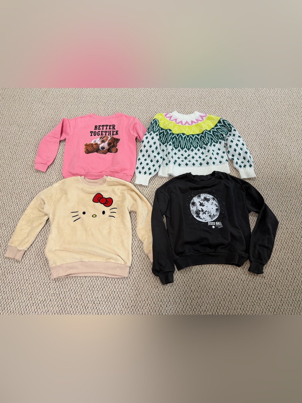 Girls’ clothes bundle, size large youth, 10-12 years